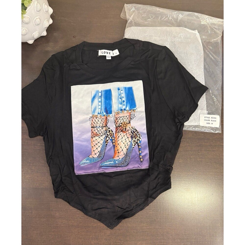 Love J High Heels shirt NWT